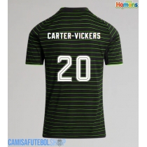 Camisa de time de futebol Celtic Cameron Carter-Vickers #20 Replicas 2º Equipamento 2025-26 Manga Curta